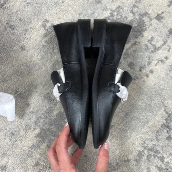 NIB Lisa Vicky Zany Loafer Horsebit Black Nappa Leather Office Preppy Sz 6 - Picture 10 of 14